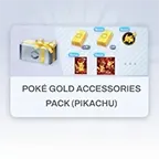 POKE GOLD ACCESSORIESPACK (PIKACHU)