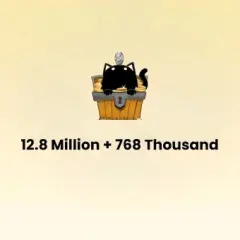 12.8 Million + 768 Thousand Zeny