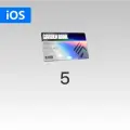 5 Rainbow Cards