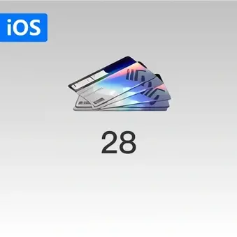 28 Rainbow Cards