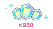 Crystals C x 950