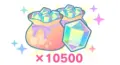Crystals G x 10500