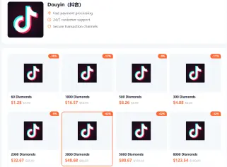 How to Buy Douyin Diamonds Outside China (2026 Guide): Pay with GCash, PIX, Apple Pay & More