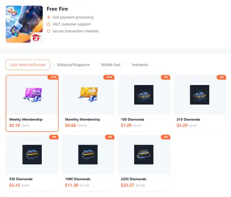 Zo koop je Free Fire Diamonds op – stapsgewijze handleiding (2026)