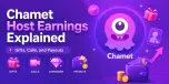 Chamet Host Earnings Explained: Gifts, Calls, and Payouts