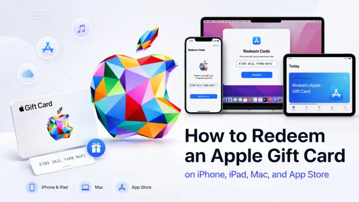 Как активировать подарочную карту Apple на iPhone, iPad, Mac и в App Store