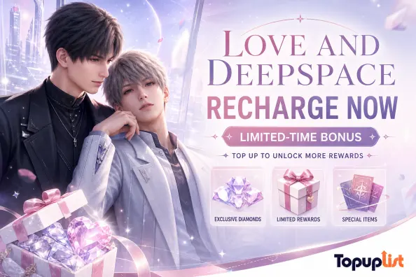 Love and Deepspace Top Up 2026: Ghidul complet pentru începători despre reîncărcarea cu Cristale și Diamante