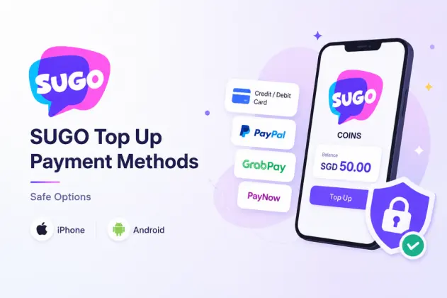 SUGO Top Up Payment Methods: Safe Options for iPhone & Android