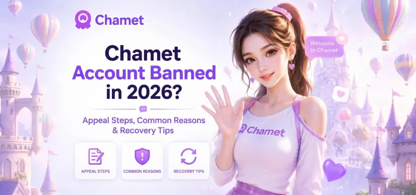 Chamet Account Banned in 2026? Appeal Steps, Common Reasons & Recovery Tips