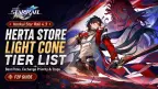 Lista de niveles de Conos de Luz de la tienda de Herta de Honkai Star Rail 4.3: mejores elecciones, prioridad de intercambio y trampas