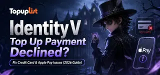 Pembayaran Tambah Nilai Identity V Ditolak? Cara Atasi Masalah Kad Kredit & Apple Pay (Panduan 2026)