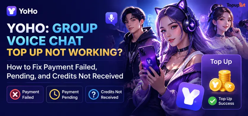 YoHo Top Up Not Working? How to Fix Payment Failed, Pending, and Credits Not Received