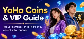YoHo Coins and Diamonds Guide: How to Get Coins, Top Up Cheaply, VIP Benefits, and Cancel Auto Renewal