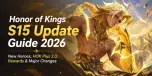 Honor of Kings S15 Update Guide 2026: New Heroes, HOK Plus 2.0, Rewards and Major Changes