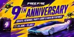 Free Fire 9th Anniversary Event Guide: Quests, Rewards, Party Lobby and New BR Features