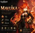 دليل بناء Mavuika في Genshin Impact: أفضل القطع الأثرية والأسلحة والفرق والـ Constellations والمواد