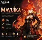 Panduan Build Mavuika Genshin Impact: Artifak, Senjata, Pasukan, Constellation & Material Terbaik