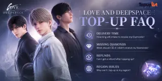 Soalan Lazim Tambah Nilai Love and Deepspace: Masa Penghantaran, Berlian Tidak Diterima, Bayaran Balik & Isu Wilayah