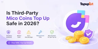 Adakah Top Up Mico Coins Pihak Ketiga Selamat? Risiko, Bayaran Balik & Amalan Terbaik (Panduan 2026)
