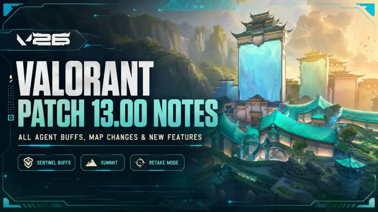 VALORANT 13.00 版本更新公告：特務增強、Summit 與 Retake