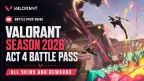 VALORANT Act 4 Battle Pass: All Skins and Rewards