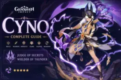 دليل بناء Cyno في Genshin Impact – أفضل الآثار والأسلحة والفرق