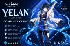 دليل بناء يلان في Genshin Impact - أفضل القطع الأثرية، الأسلحة، والفرق
