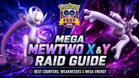 دليل غارة Mega Mewtwo X وY: أفضل العدادات، نقاط الضعف وطاقة الـMega