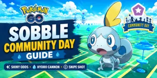 دليل يوم مجتمع Sobble في Pokémon GO: احتمالات الظهور اللامع، Hydro Cannon وSnipe Shot