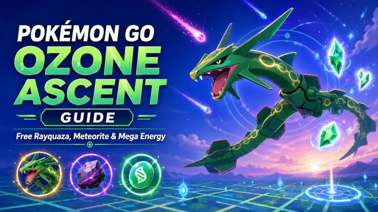 Pokémon GO 臭氧高升指南：免費 Rayquaza、隕石與超級能量