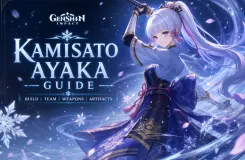 دليل بناء Kamisato Ayaka في Genshin Impact - أفضل الآثار والأسلحة والفرق