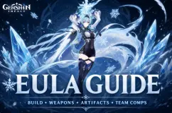 دليل بناء Eula في Genshin Impact - أفضل الآثار والأسلحة والفرق