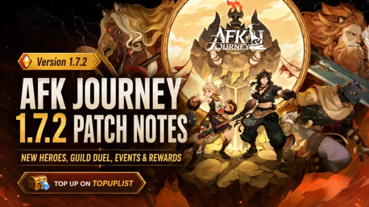 AFK Journey 1.7.2 版本更新說明：新英雄、公會決鬥、活動與獎勵