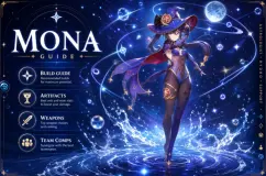 دليل بناء Mona في Genshin Impact - أفضل الآثار والأسلحة والفرق