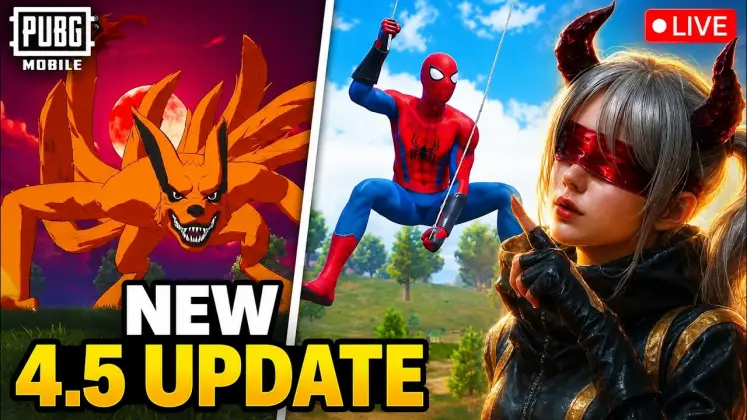 PUBG MOBILE 4.5 更新指南：上線日期、Naruto 聯動與新功能