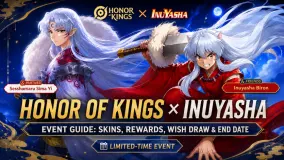 دليل فعالية Honor of Kings x Inuyasha: الأزياء، المكافآت، سحب التمنيات وتاريخ الانتهاء