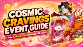 دليل فعالية Cosmic Cravings في Honor of Kings: مظهر Alessio مجاني، المكافآت والمهام