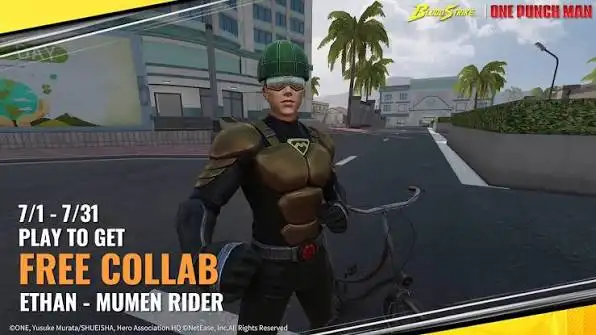 How to Get Ethan Mumen Rider for Free in Blood Strike — One-Punch Man Event Guide