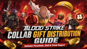 دليل توزيع هدايا تعاون Blood Strike: مظلة Saitama والذهب ودعم الأصدقاء