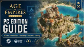 دليل Age of Empires Mobile PC Edition: Steam وGame Pass واللعب المشترك وربط الحسابات