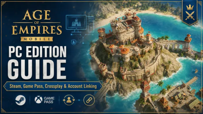 Age of Empires Mobile PC Edition 가이드: Steam, Game Pass, 크로스플레이 및 계정 연동