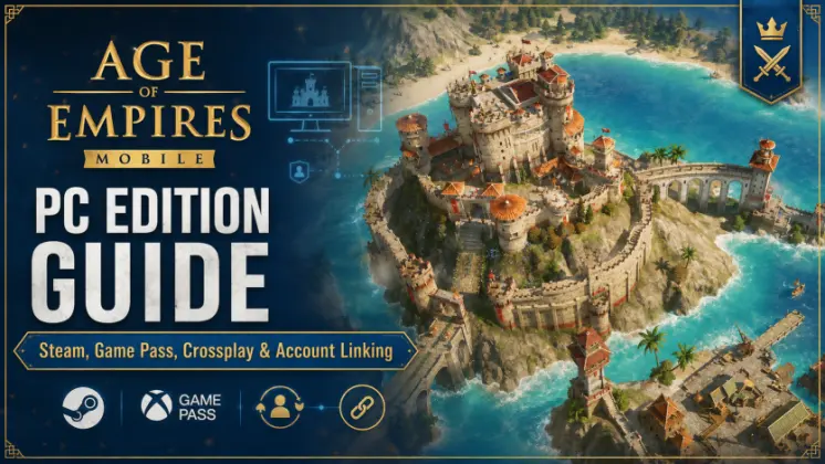 Age of Empires Mobile PC Edition Guide: Steam, Game Pass, Crossplay & Account Linking
