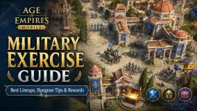 دليل التمرين العسكري في Age of Empires Mobile: أفضل التشكيلات، نصائح الزنزانات والمكافآت