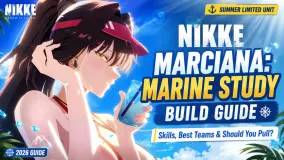 دليل بناء Marciana: Marine Study في NIKKE — المهارات، أفضل الفرق، وهل يجب عليك السحب؟