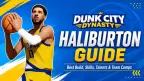 Guía de Haliburton en Dunk City Dynasty: mejor build, habilidades, talentos y composiciones de equipo