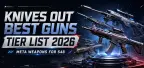 Knives Out 최고의 총기 티어 리스트 2026: S48 메타 무기