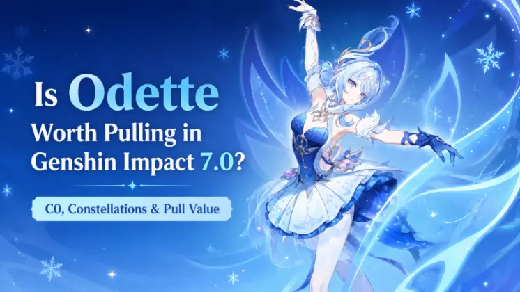 Lohnt sich Odette in Genshin Impact 7.0? C0, Konstellationen und Pull-Wert
