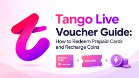 دليل قسيمة Tango Live: كيفية استرداد البطاقات مسبقة الدفع وإعادة شحن العملات