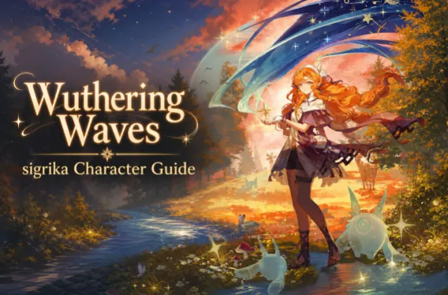Sigrika Wuthering Waves-buildgids: beste wapen, Echoes, teams, vaardigheden en materialen
