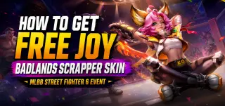 كيفية الحصول على سكن Joy Badlands Scrapper مجانًا في فعالية Street Fighter 6 في MLBB